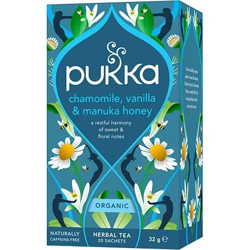 Chamomile, Vanilla & Manuka Pukka 20 breve økologisk