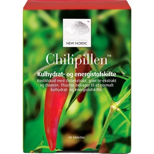 Chilipillen 60 tabletter