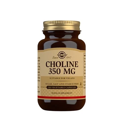 Choline 350 mg Solgar 100 vegetabilske kapsler