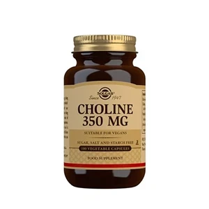 Choline 350 mg Solgar 100 vegetabilske kapsler