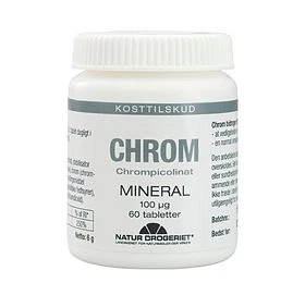 Chrom 100 mcg 60 tabletter