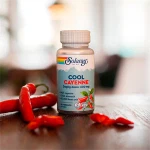 Cool Cayenne Solaray 90 vegetabilske kapsler