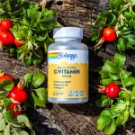 C-Vitamin 500 mg Solaray 180 kapsler