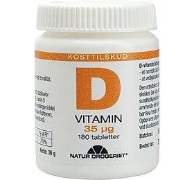 D Vitamin 35 mcg 180 tabletter