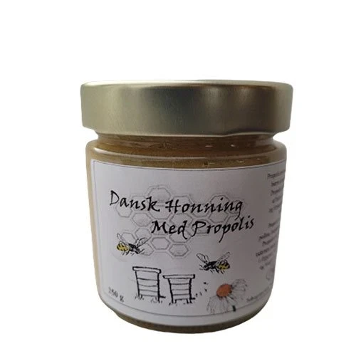 Dansk honning m. propolis 250 