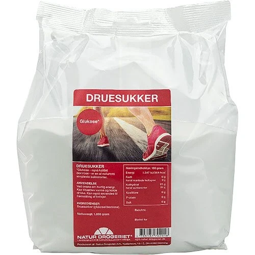 Druesukker ren (glukose) 1 kg
