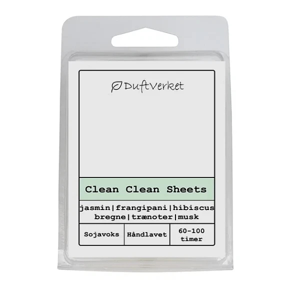 Duftverket Clean Clean Sheets Duftvoks