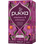 Elderberry & Echinacea Pukka 20 breve økologisk