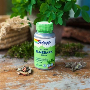 Elmebark Solaray 100 vegetabilske kapsler