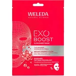 Weleda Exo Boost Glow Sheet Mask Pomegranate