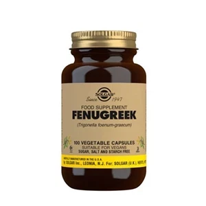 Fenugreek Bukkehornsfrø Solgar 100 vegetabilske kapsler