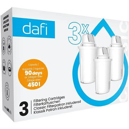 Filterpatroner 6-Pack Dafi