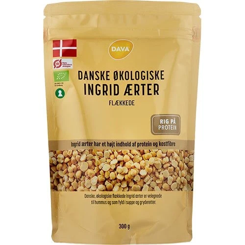 Flækkede Ingrid ærter Ø 300 g