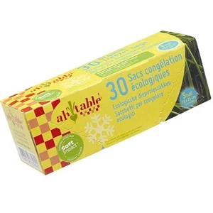 Fryseposer af bioplastik 30 stk 1L