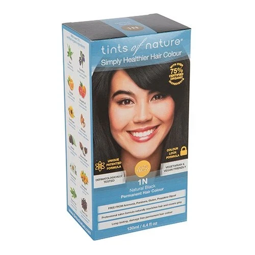 Hårfarve 1N Natural Black Tints of Nature