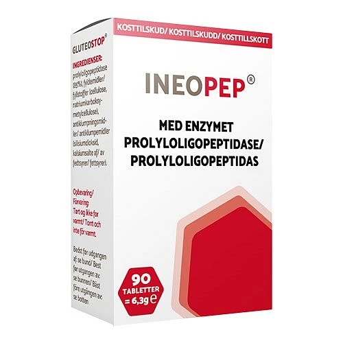 Ineopep / GluteoStop 90 tabletter