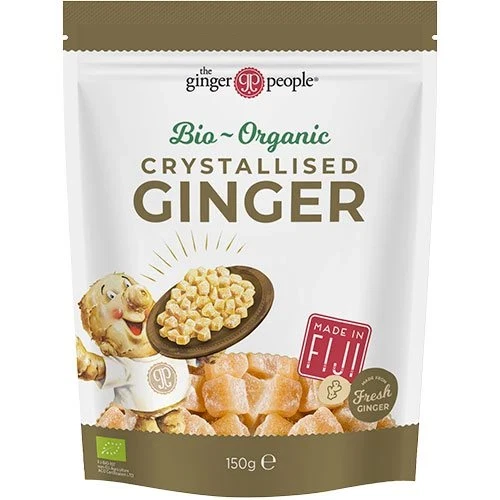 Ingefær kandiseret Ø 150 g