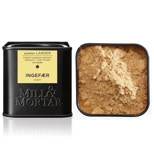 Ingefær Stødt Mill & Mortar 50 g økologisk