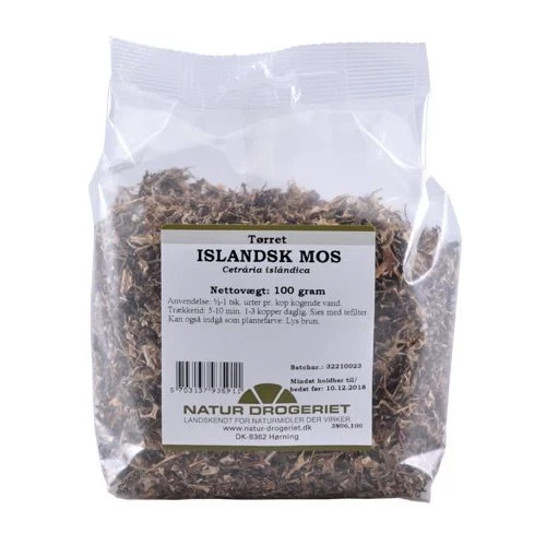 Islandsk mos tørret 100 g