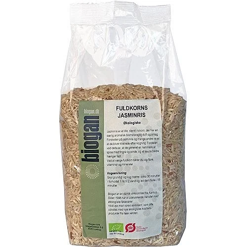 Jasminris Fuldkorn Biogan 1 kg økologisk