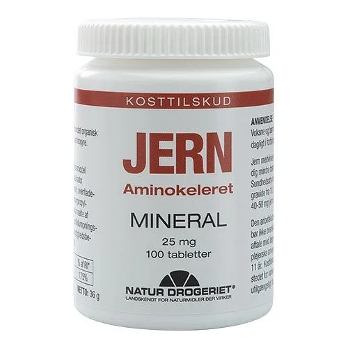 Jern 25 mg 100 tabletter