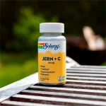 Jern + C Solaray 90 tabletter