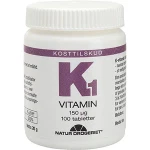 K1-Vitamin 150 mcg 100 tabletter