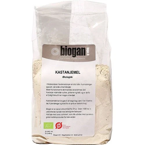 Kastanjemel Biogan 400 g økologisk