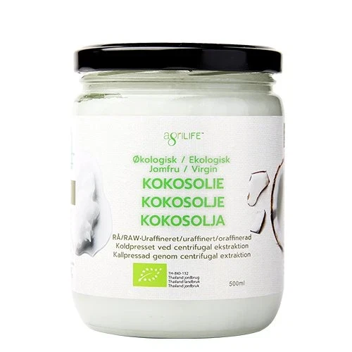 Kokosolie Jomfru Ø 500ml