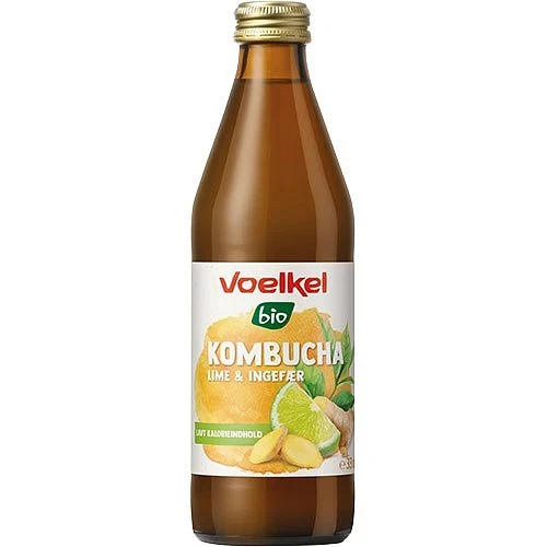 Kombucha Lime-Ingefær Ø 330 ml
