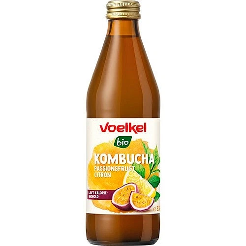 Kombucha Passionsfrugt og citron Ø