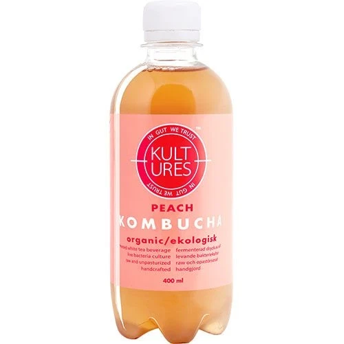 Kombucha Peach Ø 400 ml
