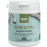 Kreatin monohydrat kapsler 180 kaps.