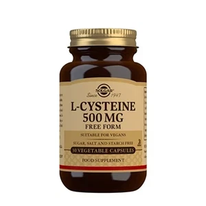 L-Cysteine 500 mg Solgar 30 vegetabilske kapsler