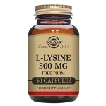 L-Lysine 500 mg Solgar 50 vegetabilske kapsler