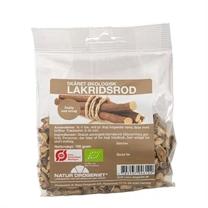 Lakridsrod skåret 100 g økologisk