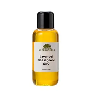 Massageolie Lavendel Urtegaarden 100 ml økologisk