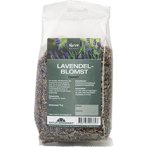 Lavendelblomst - tørret 70 g