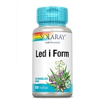 Led i Form Solaray 100 vegetabilske kapsler