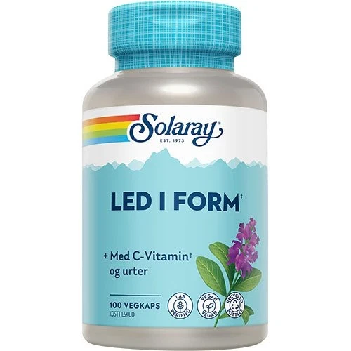 Solaray Led i Form 100 kapsler
