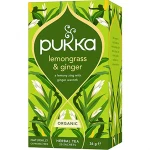 Lemongrass and Ginger Pukka 20 breve økologisk