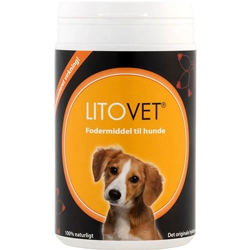 LitoVet Hybenpulver Fodermiddel til Hund 150 g