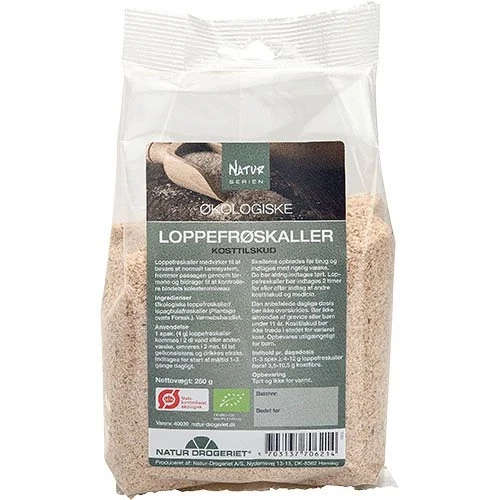 Loppefrøskaller 250 g økologisk