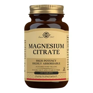 Magnesium Citrate Solgar 120 tabletter