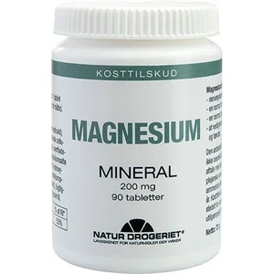 Magnesium Mineral 200 mg 90 tabletter