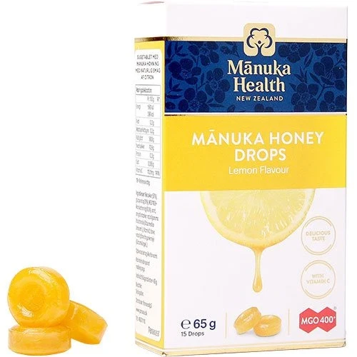 Manuka Honey Drops Lemon 65 g