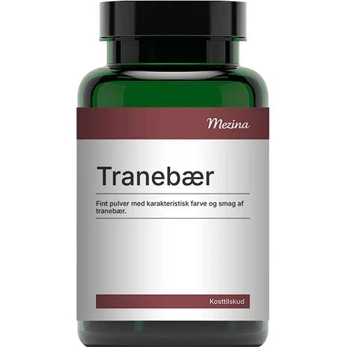 Mezina Tranebær 100 kaps.