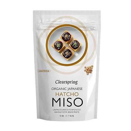 Miso Hatcho Clearspring upasteuriseret 300 g økologisk