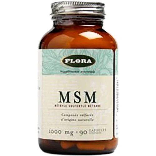 MSM Flora 1000 mg 90 kapsler