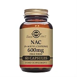 NAC (N-Acetyl Cysteine) 600 mg Solgar 60 veg. kapsler